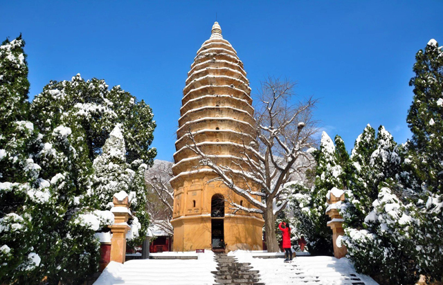 2018嵩山雪